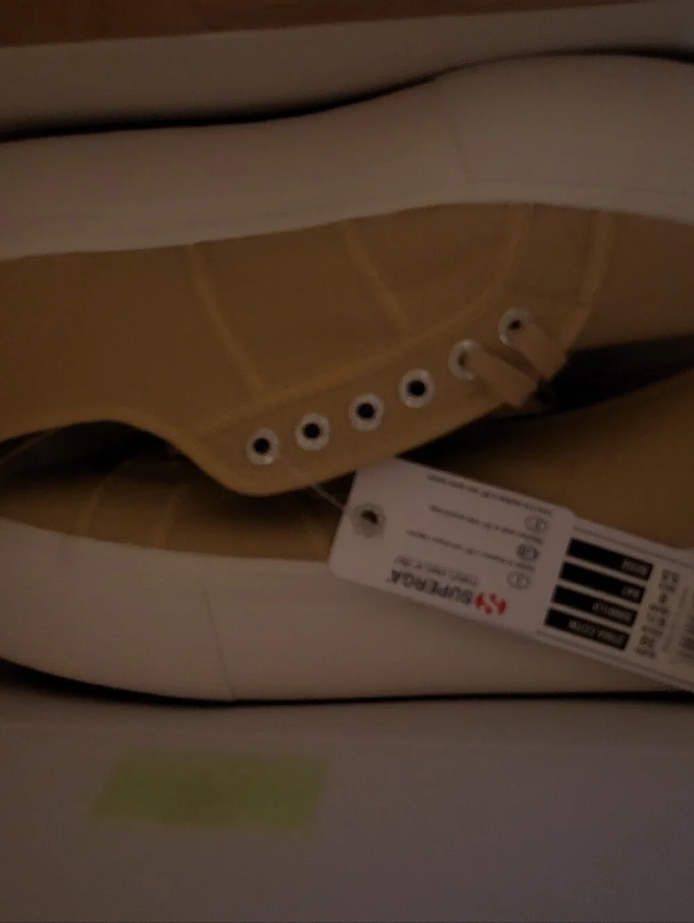 Superga Canvas Platform Sneakers with White Sole
